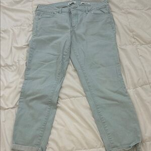 Jessica Simpson Light Blue Ankle Jeans
